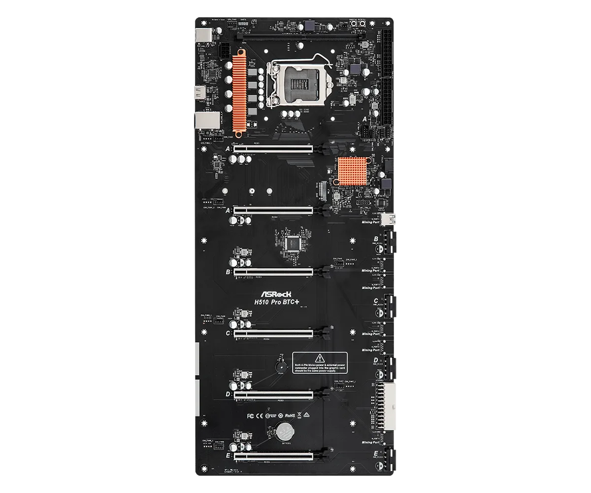 Motherboard Asrock H510 Pro Btc+