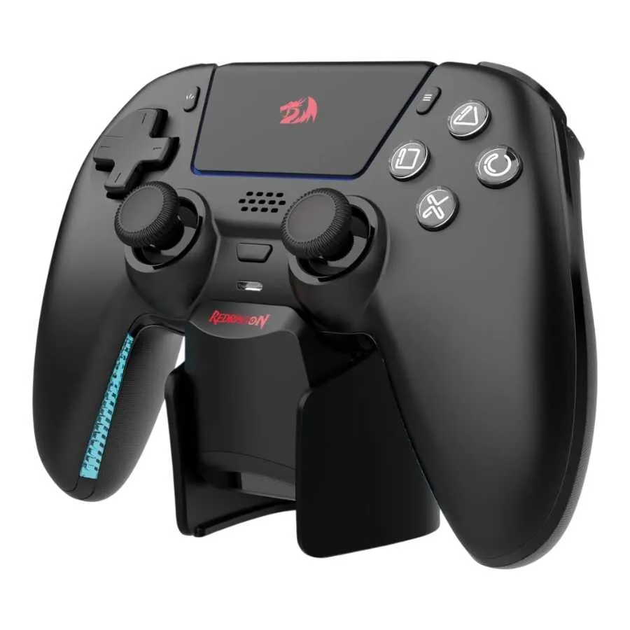 JOYSTICK REDRAGON WARGRIP G831 PS5 PC ANDROID IOS BASE DE CARGA HALL MAGNETIC STICKS TRIGGERS GYROSCOPE TOUCHPAD