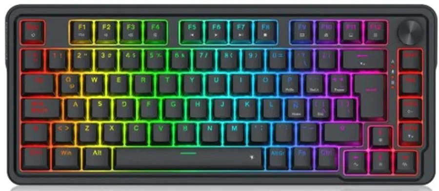 TECLADO REDRAGON UCAL TKL K673 MAGNETICO CUSTOM RGB 8KHZ POLLING RATE ESPAÑOL