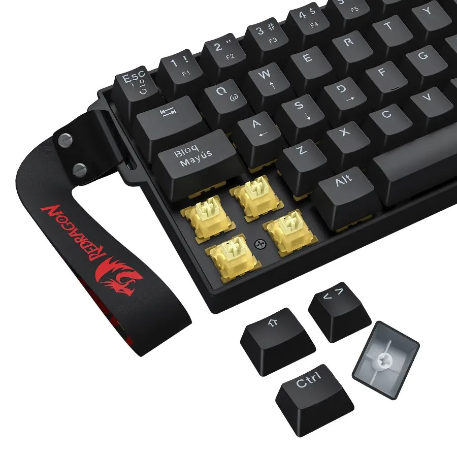 Teclado Redragon Fizz K617 Magnetico 60-por-ciento Negro — foto 8