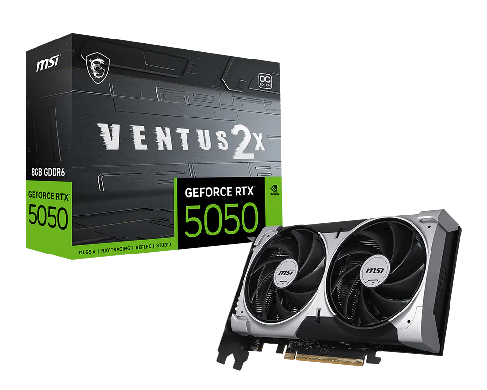 Placa De Video Msi Geforce Rtx 5050 Ventus 2x Oc