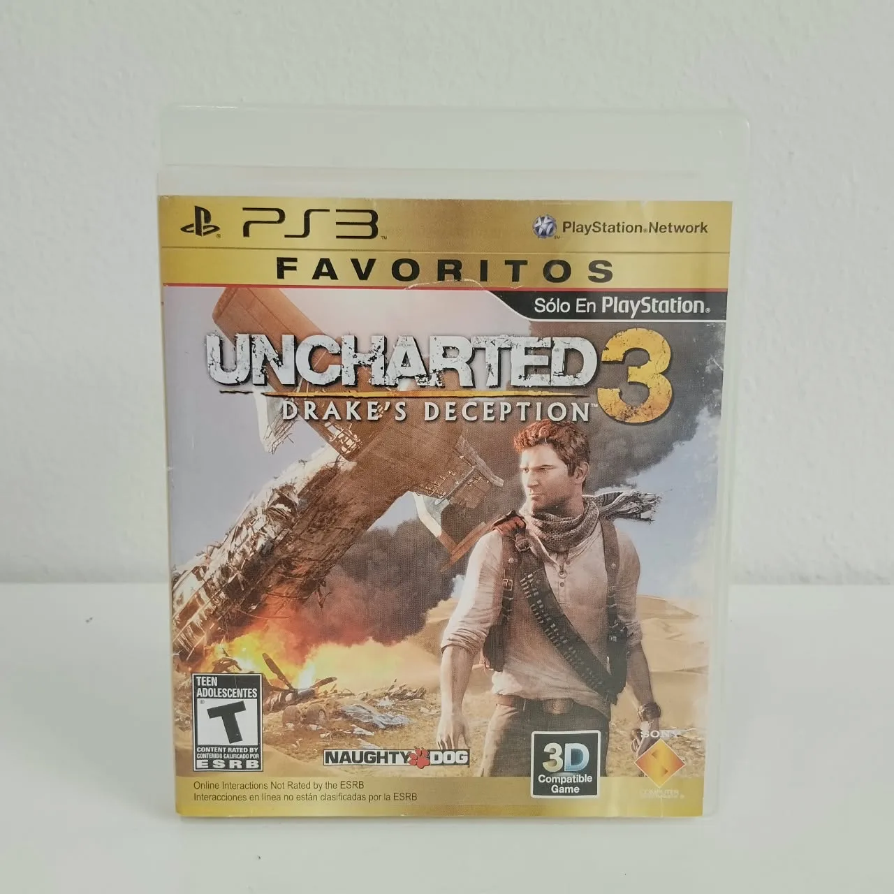Uncharted 3 Favoritos Ps3