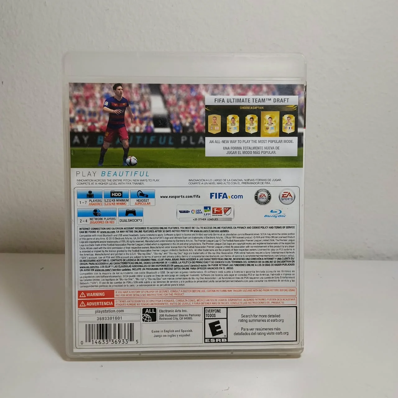 FIFA 16 PS3 COMPLETO