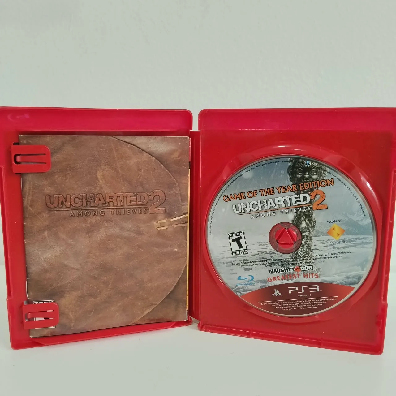UNCHARTED 2 GOTY GREATEST HITS COMPLETO