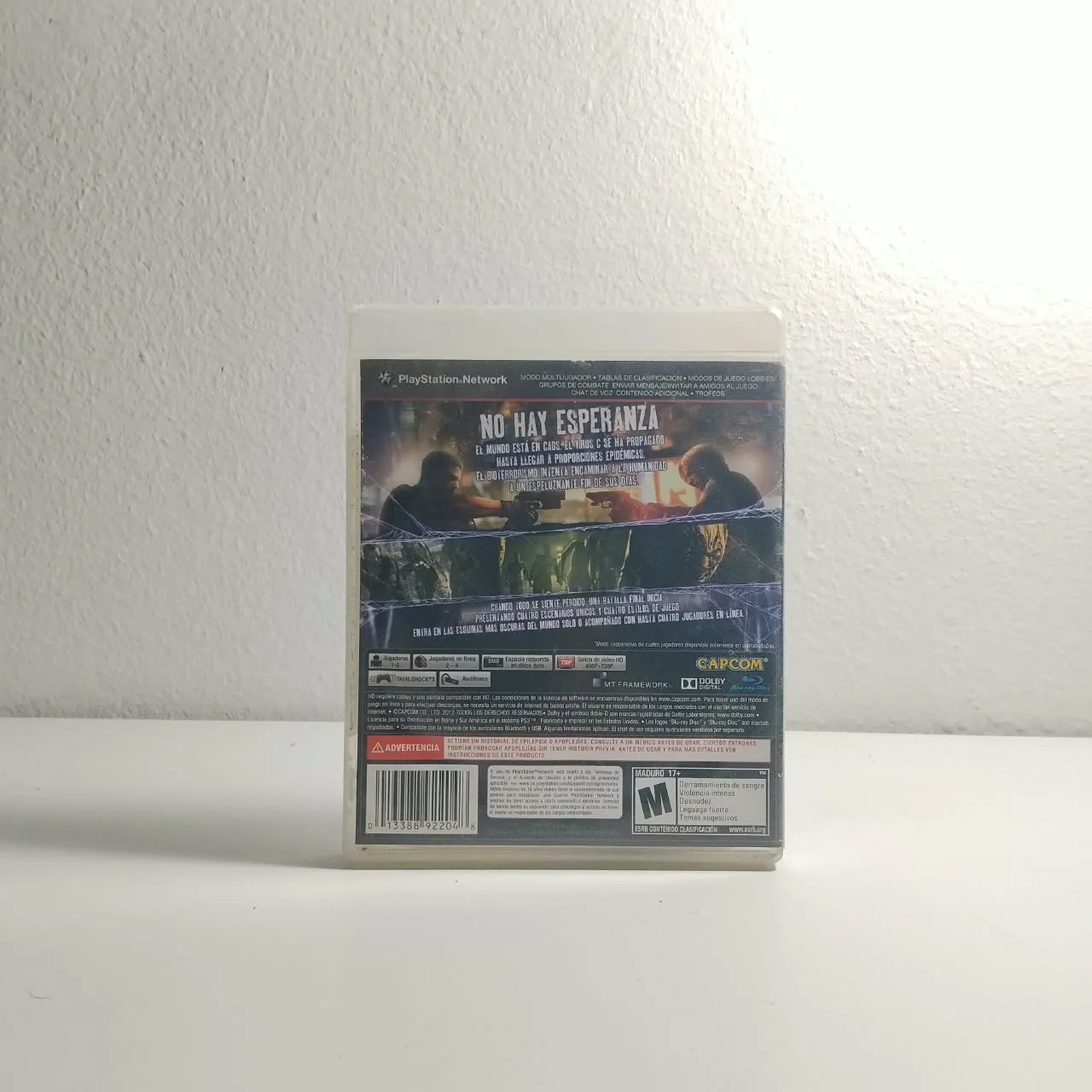 Resident Evil 6 Ps3 Sin Manual