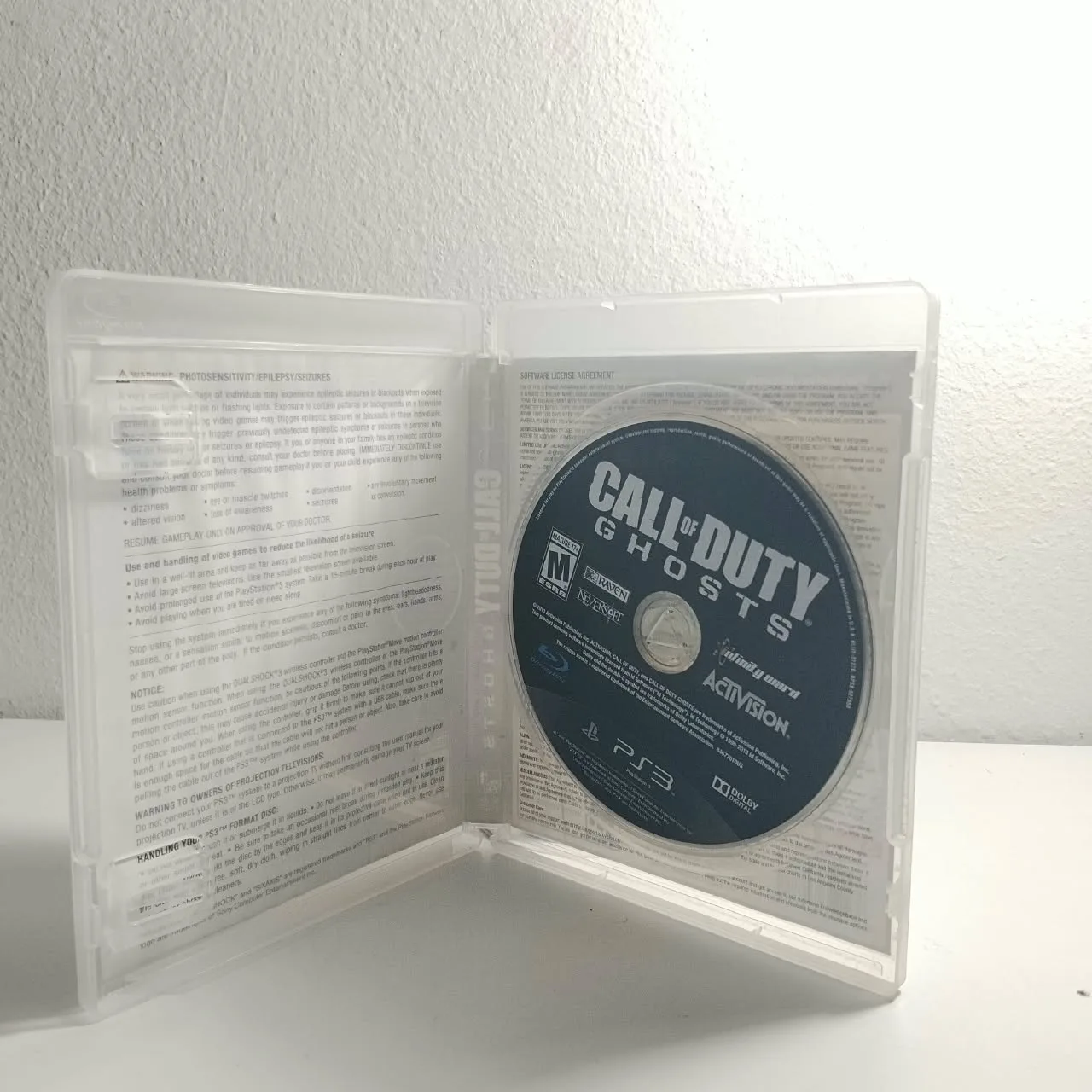 CALL OF DUTY GHOST PS3