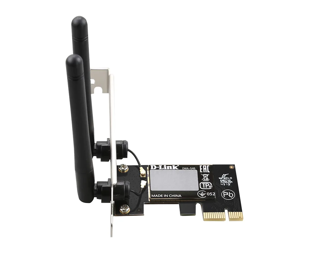 Placa Wifi Pci Express D-link N300 Wifi 4 Con 2 Antenas