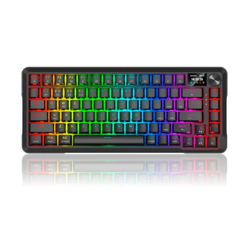 TECLADO INALAMBRICO REDRAGON UCAL LCD K724 NEGRO