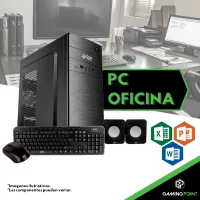 PC HOGAR Y OFICINA RYZEN 5 8500G 8GB DDR5 RAM M.2 500GB GABINETE KIT FUENTE 600W MOUSE Y TECLADO