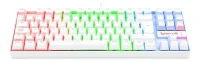 Teclado Redragon K552 Kumara Rgb White Red Switch Mecanico 