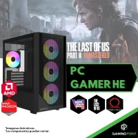 PC GAMER RYZEN 5 7600 B650 16gb ram rx 7600 m2 1tb 6000mb/s 650w Gabinete gamer