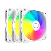 Kit Coolermaster Fan Mf120 Lite Argb 3 En 1 White
