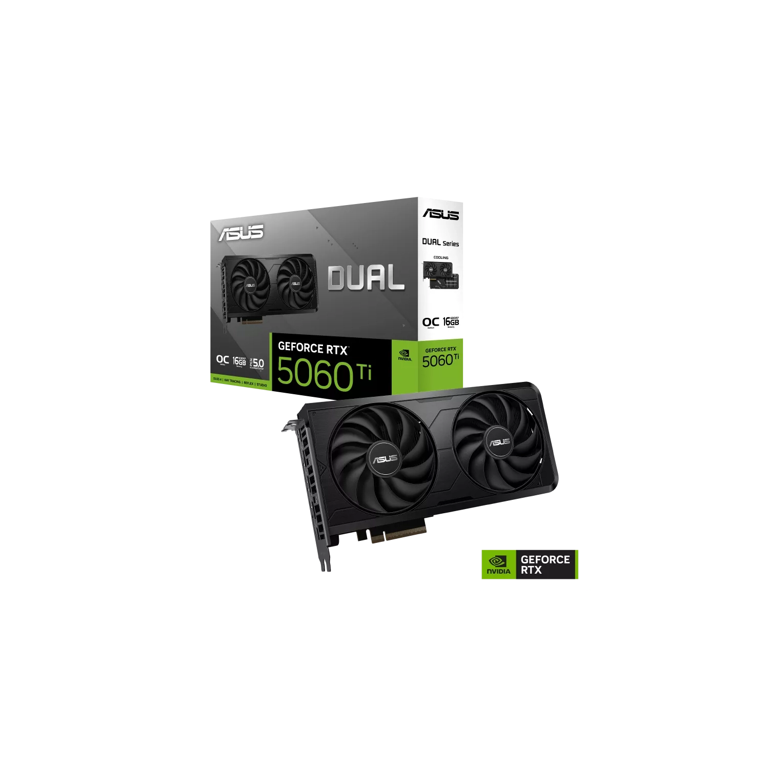 PLACA DE VIDEO ASUS DUAL RTX 5060TI O16GB EVO