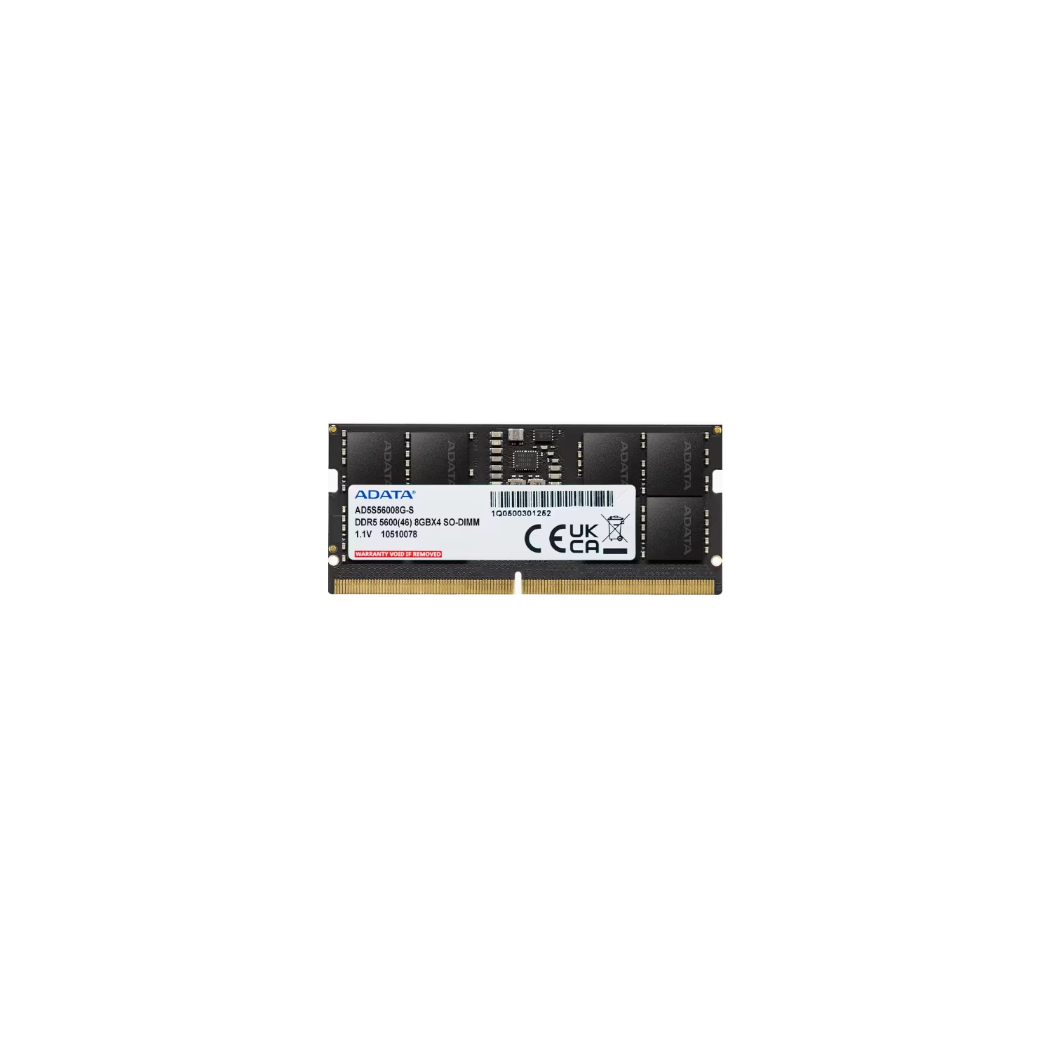 MEMORIA RAM SODIMM ADATA 8GB DDR5 5600MHZ CL46 1.1V