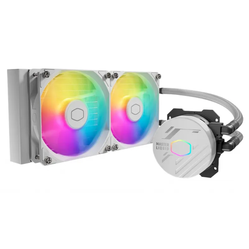 Water Cooler Master Masterliquid 240l Core Argb Blanco