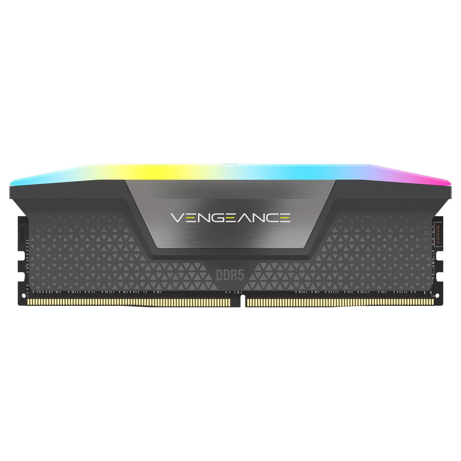 MEMORIA RAM UDIMM CORSAIR VENGEANCE 16GB DDR5 6000MHZ CL38 1.35V (1X16) BLACK RGB