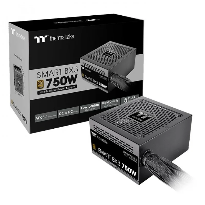 Fuente Gamer Thermaltake Smart Bx3 750w 80 Plus Bronze — foto 5