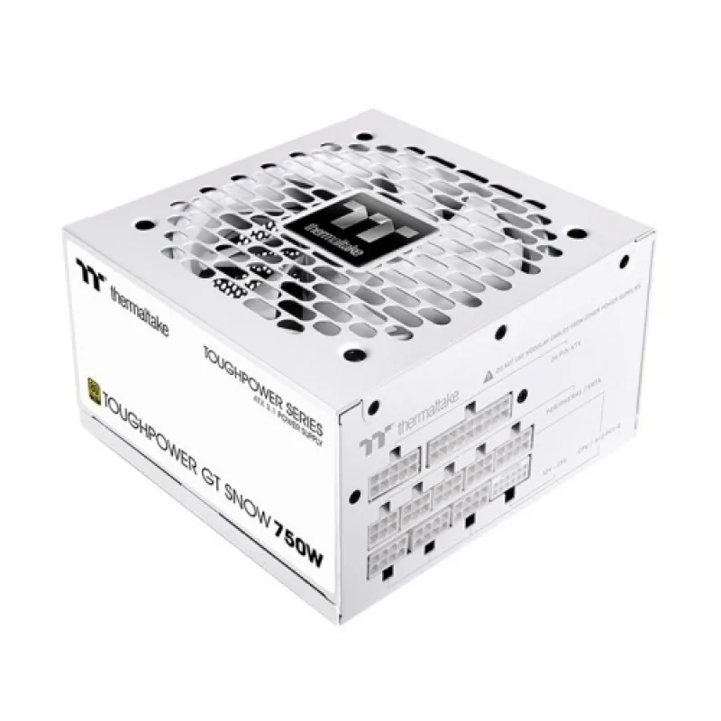 Fuente Gamer Thermaltake Tp Gt 750w Analog 80 Plus Gold White