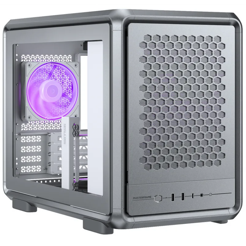 Gabinete Cooler Master 400 Master Frame Mesh Silver — foto 10