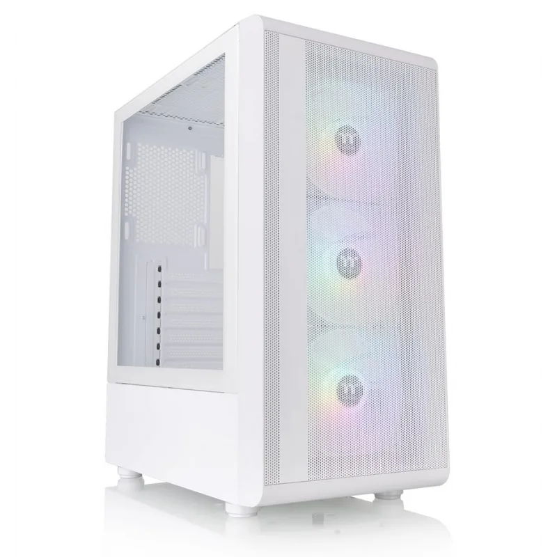 Gabinete Thermaltake S200 Plus Tg Argb Snow White Tempered Glass — foto 8