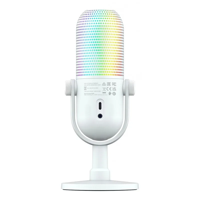 Microfono Razer Seiren V3 Chroma White