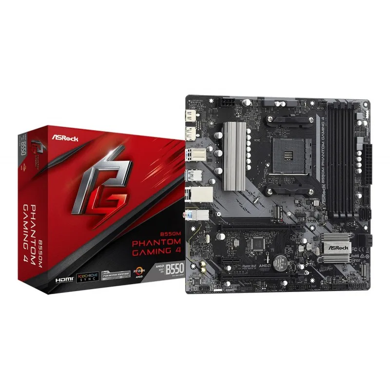 Mother Asrock (am4) B550m Phantom Gaming 4 — foto 10