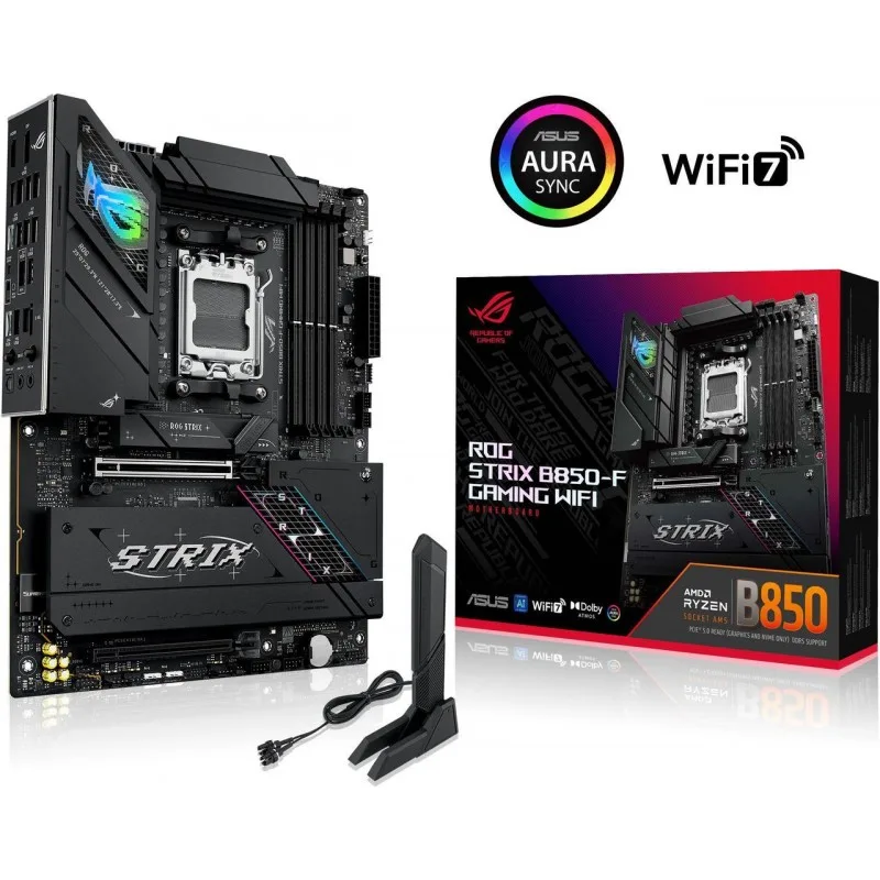 Motherboard Asus Rog B850-f Gaming Wifi Am5 — foto 2