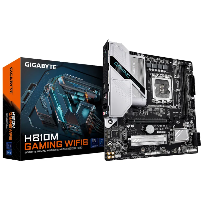 Mother Gigabyte (lga 1851) H810m Gaming Wifi6 — foto 8