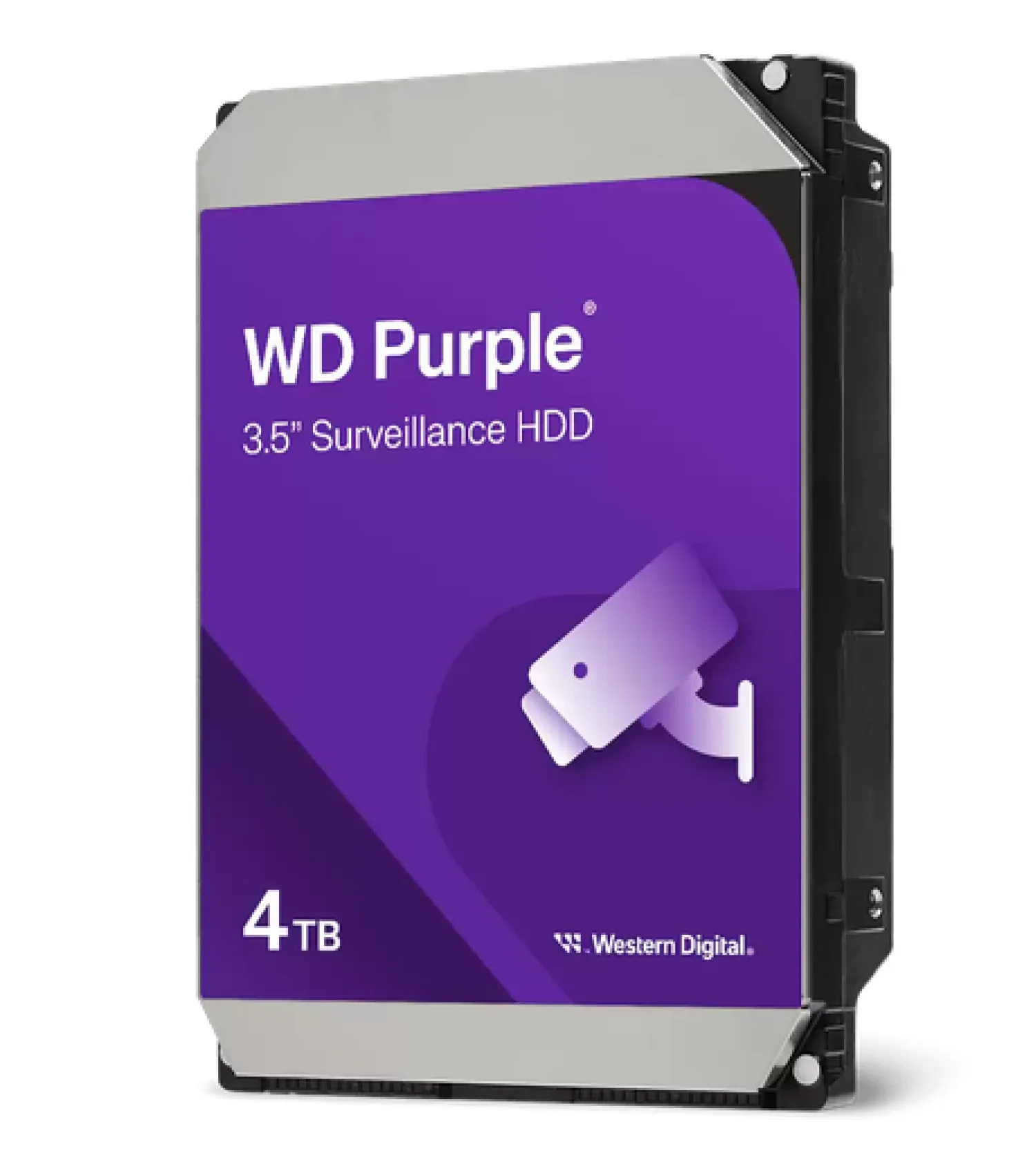DISCO RIGIDO WESTERN DIGITAL PURPLE 4TB SATA 256MB BUFFER VIDEOVIGILANCIA WD43PURZ PARA NVR