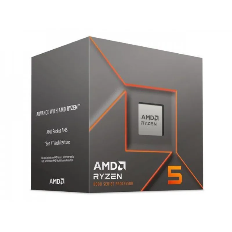 Procesador Amd Ryzen 5 8400f C/cooler S/video