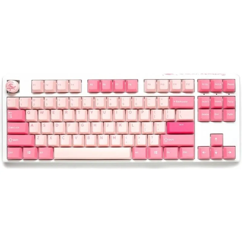 Teclado Mecanico Ducky One 3 Ducky One 3 Gossamer Pink Tkl Hotswap Double Shot Pbt