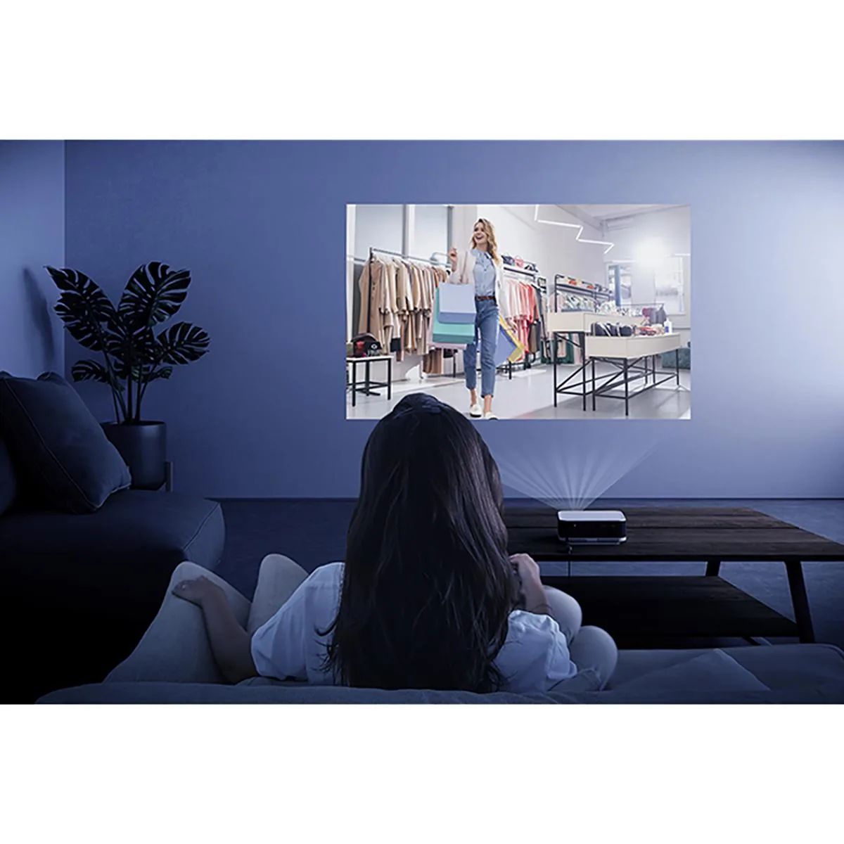 Proyector Portátil Epson EF61W Blanco 150" Smart 700lm — foto 8