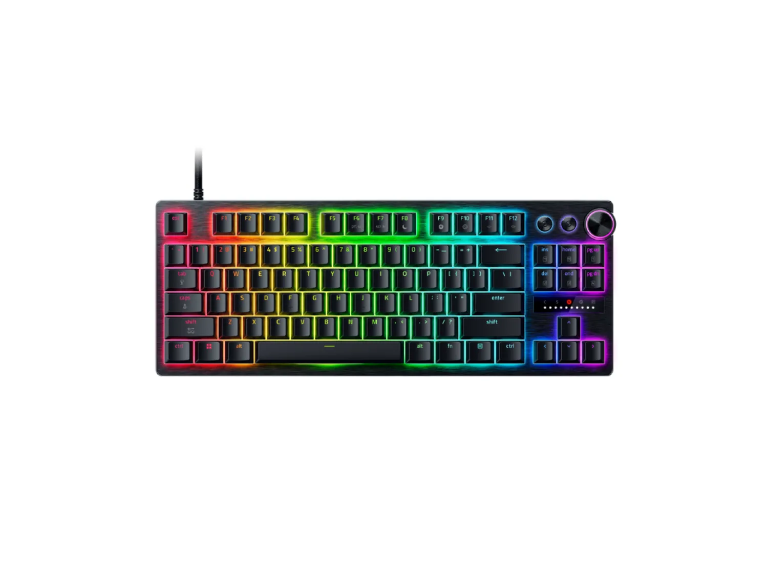 TECLADO GAMER RAZER HUNTSMAN V3 PRO LOW PROFILE 8KHZ TKL
