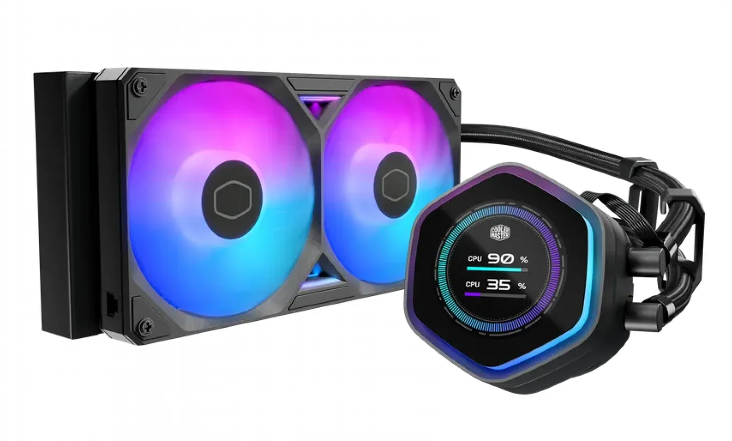 WATER COOLER CM MASTERLIQUID 240 ATMOS II LCD ARGB