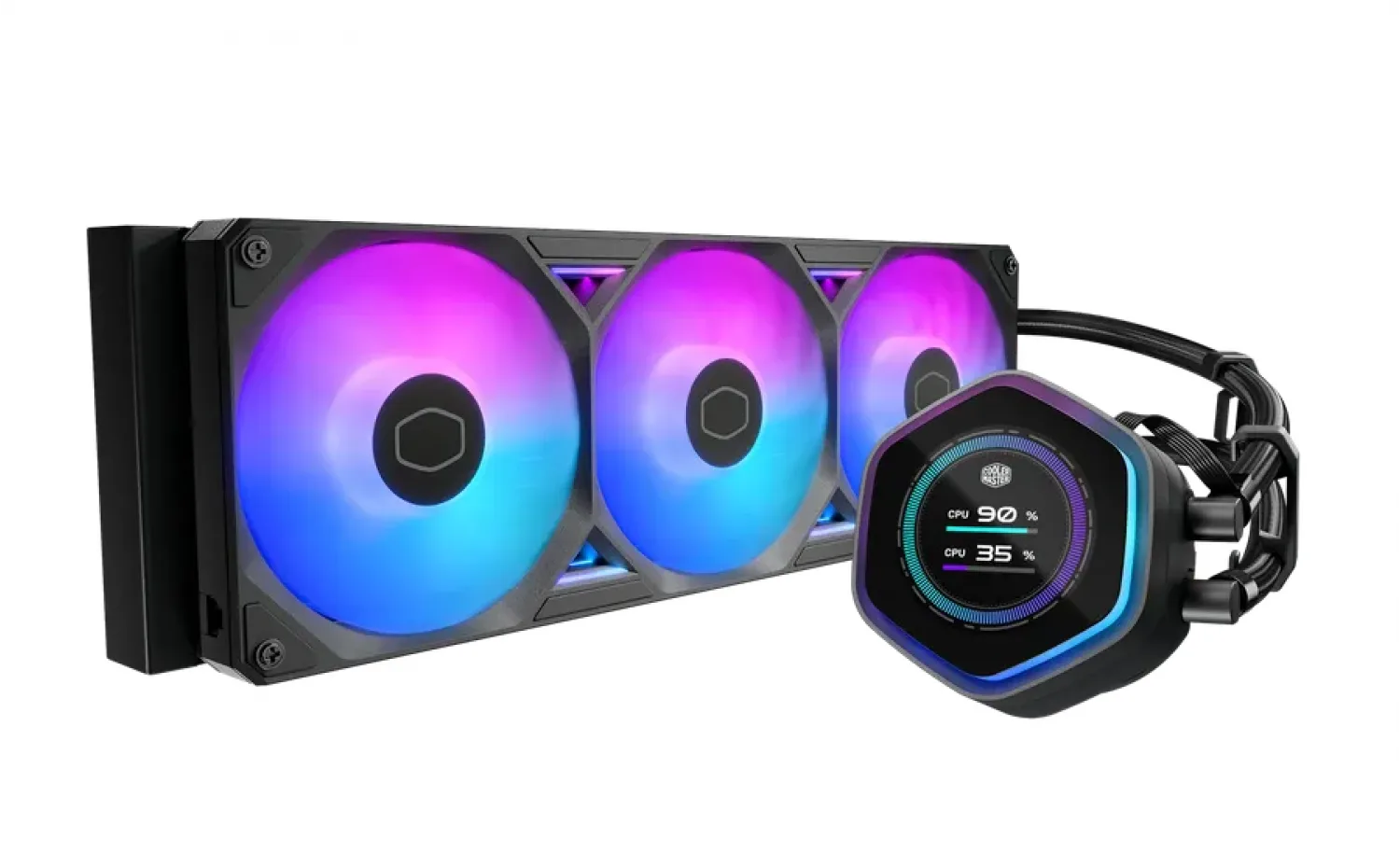 WATER COOLER CM MASTERLIQUID 360 ATMOS II LCD ARGB