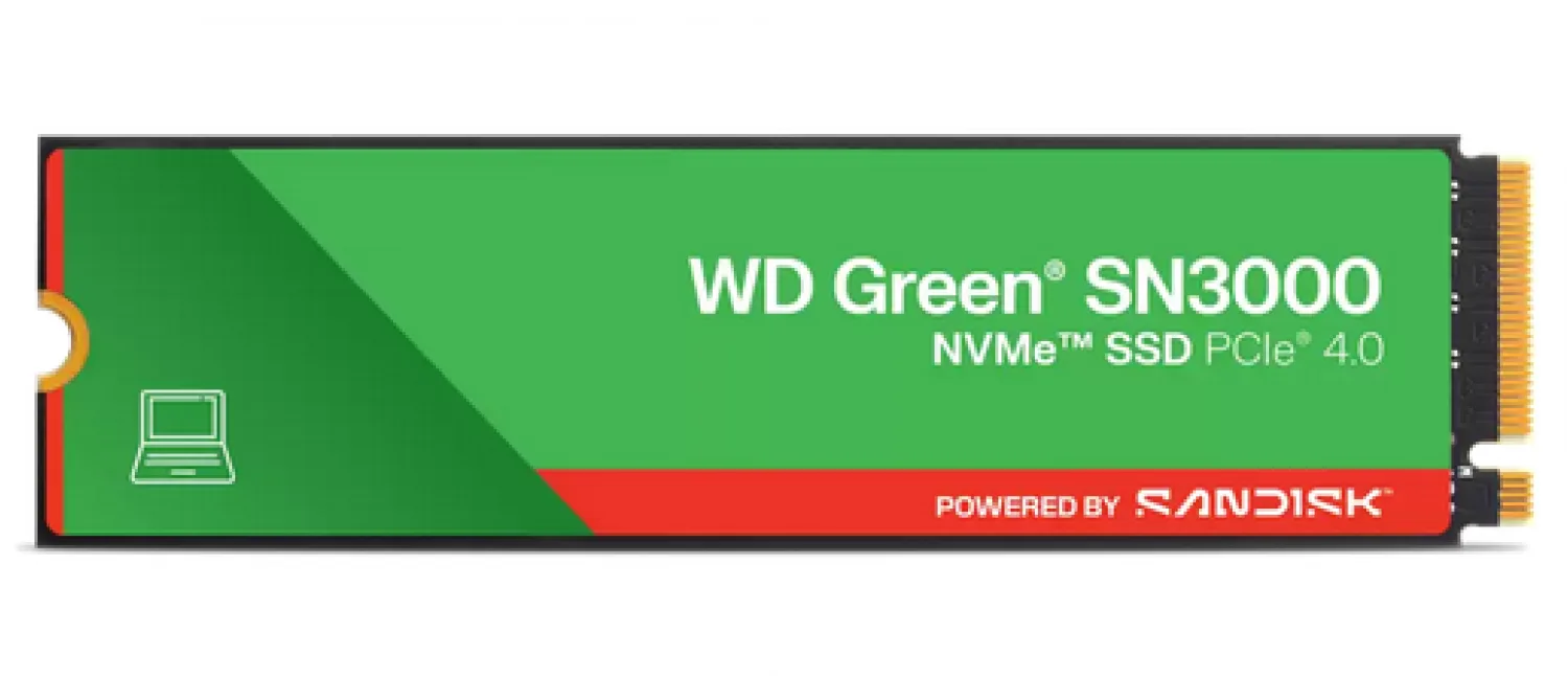 DISCO SSD M.2 1TB WD GREEN SN3000 NVME