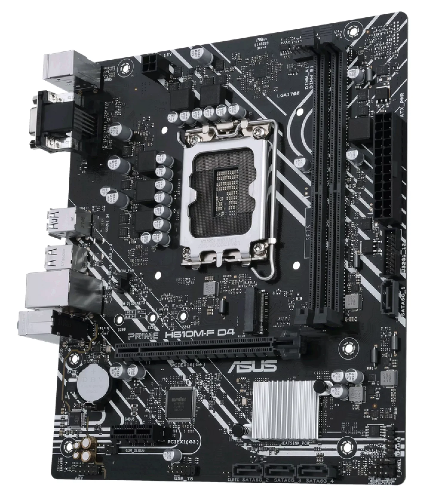 MOTHER ASUS (LGA1700) PRIME H610M-F D4 R2.0