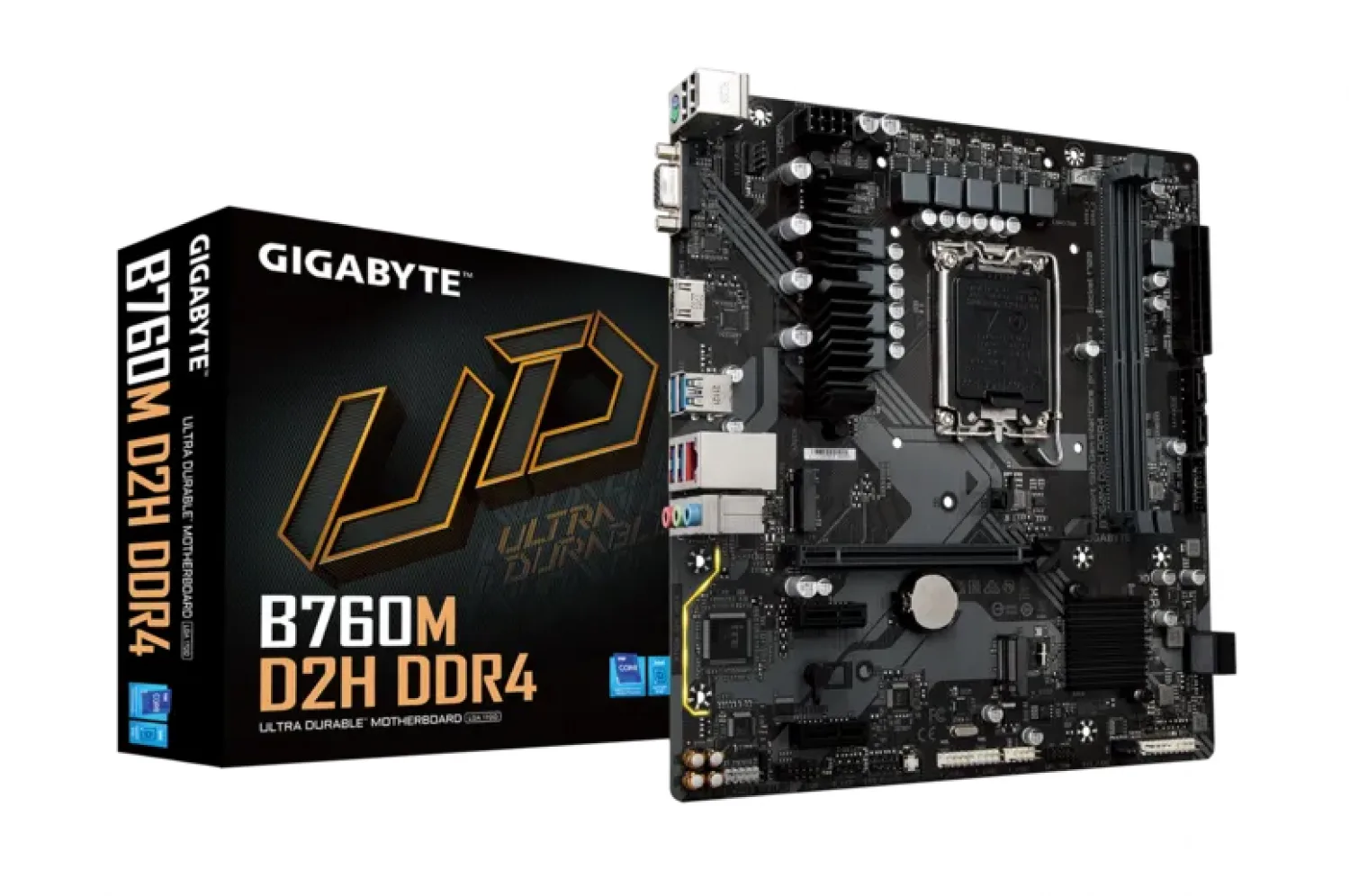 MOTHER GIGABYTE (LGA1700) B760M D2H DDR4