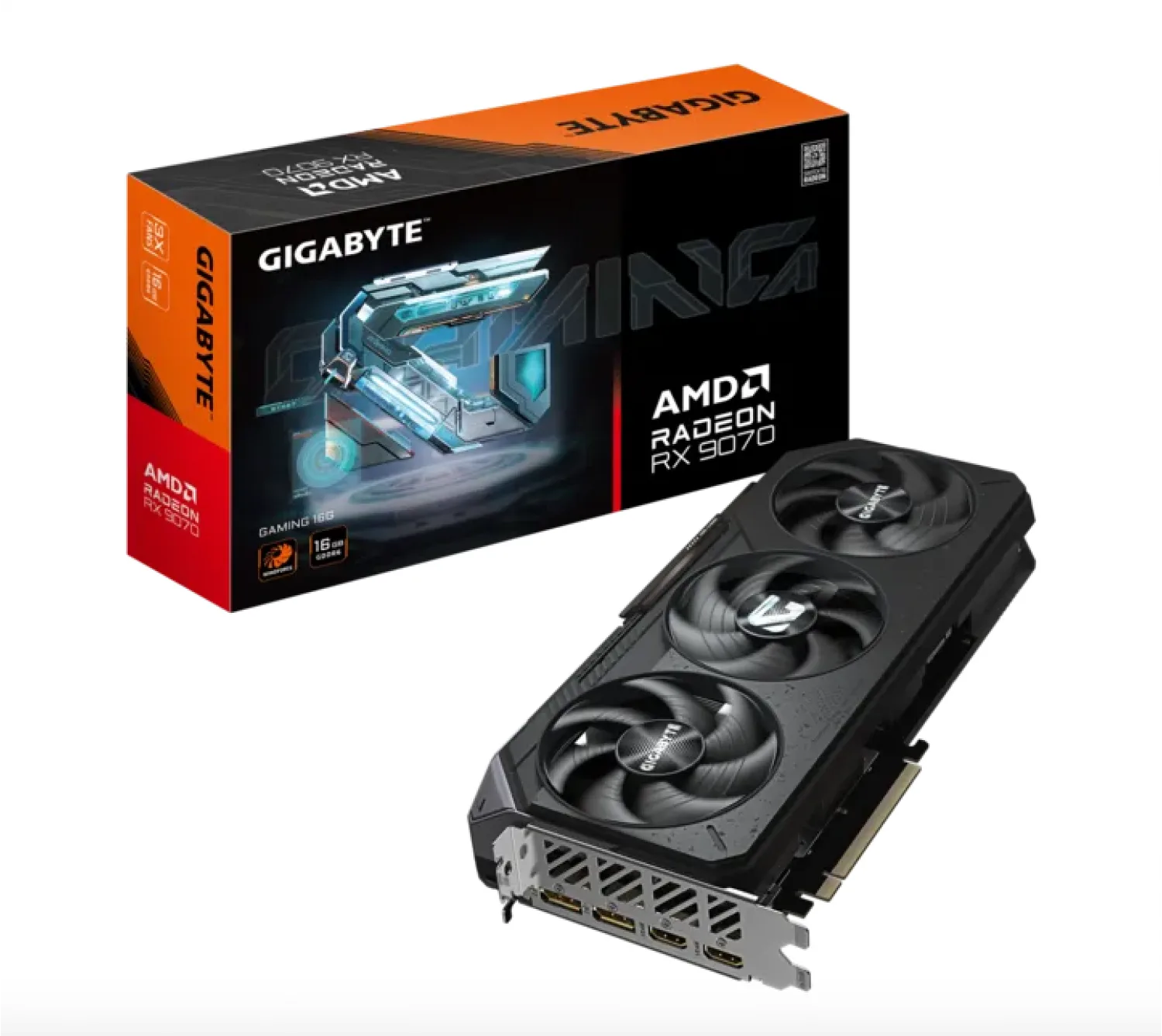 PLACA DE VIDEO GIGABYTE AMD RADEON RX 9070 GAMING 16G