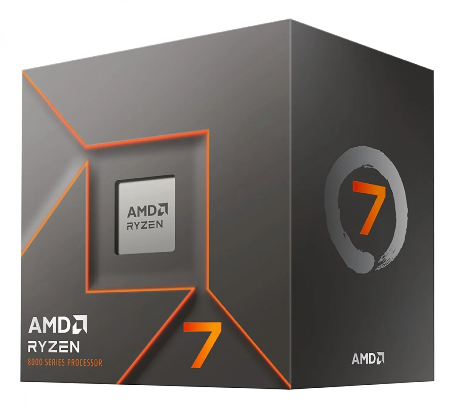 PROCESADOR AMD RYZEN 7 8700F 8/16 5.1GHZ TURBO S/VIDEO C/COOLER AM5