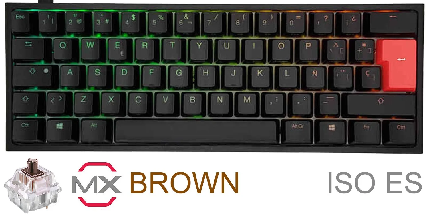 TECLADO GAMER DUCKY ONE 2 BESALAZT1