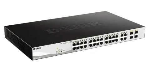 D-LINK SWITCH DGS-1210-28P 24 10/100/1000BASE-T POE 4 100/1000
