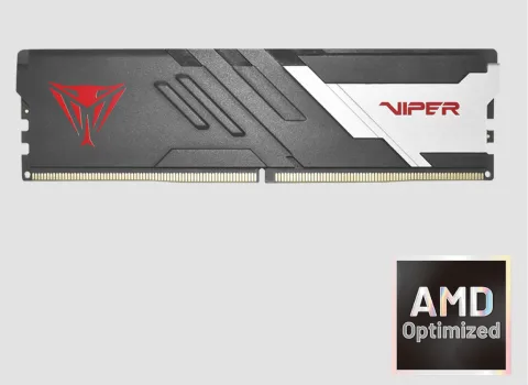 Memoria Patriot Viper Venom Amd Ddr5 16gb 6000 Mts Cl30 Blk/sir Pe001185
