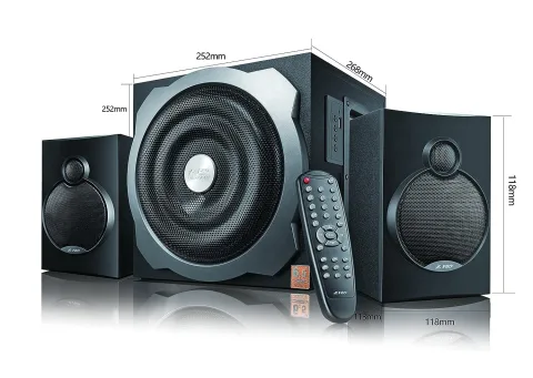 Parlante Fyd Fenda A521x Black 2.1