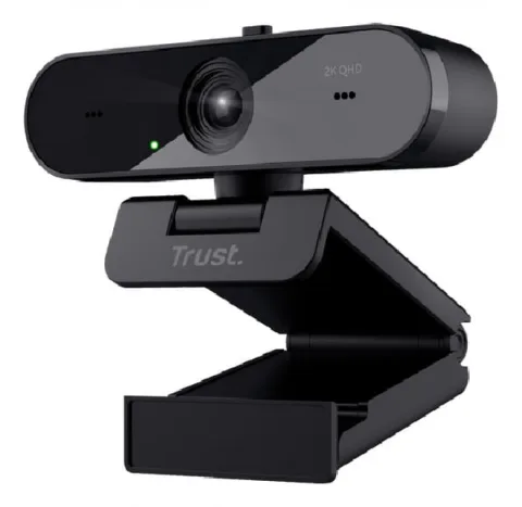 Camara Web Trust Taxon 1hd 2k Auto Focus Dual Microphone