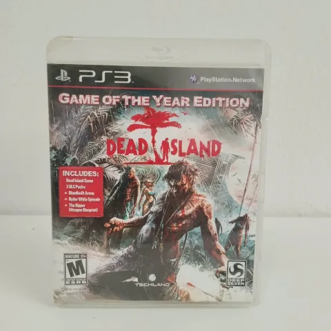 Dead Island Goty Ps3 Caja Custom Con Manual