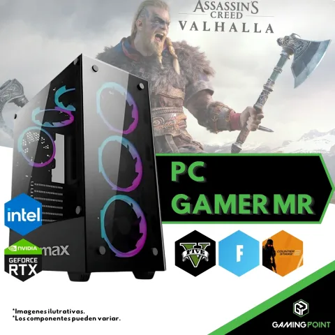 PC GAMER i5 6500 16GB RAM SSD 512 RTX 3050 600w GAB GAMER